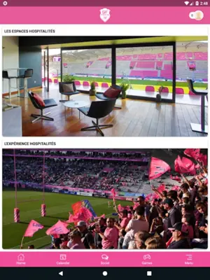 Stade Français Paris android App screenshot 1